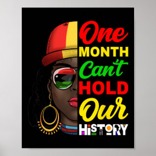 Poster Un mois ne peut contenir notre histoire Mélanine A