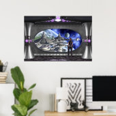 Poster Un Moment De Paix (Bureau à domicile)