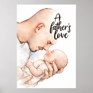 Poster Un moment tendre d'un père