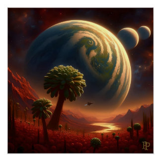 Poster Un monde Alien