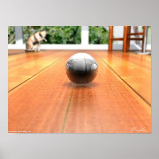 Poster Un monde de marbre - Couleur (Devant)