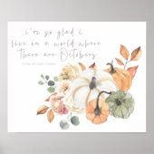 Poster Un monde d'octobre automne automne automne (Devant)