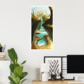 Poster Un monde perdu (Bureau à domicile)