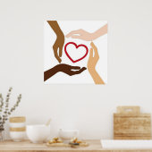 POSTER UN MONDE UN AMOUR (Cuisine)