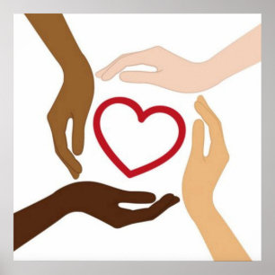 POSTER UN MONDE UN AMOUR