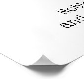 Poster Un monogramme enchevêtré art Allison nom signifian (Coin)