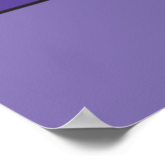 Poster un monstre heureux pourpre attrape une étoile en c (Coin)