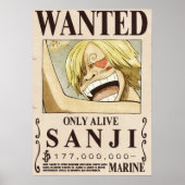 Poster Un morceau Sanji 2e voulu (Devant)