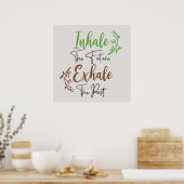 Poster un mot d'art amusant et inspirant (Cuisine)