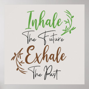 Poster un mot d'art amusant et inspirant