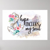 Poster Un mot d'art inspirant (Devant)