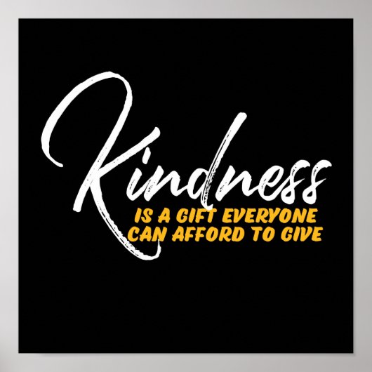 Poster Un Mot Qui Dit Génial Citation Inspirante (Devant)