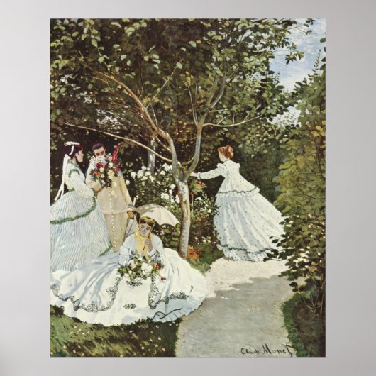 Poster Un moulin à vent à Zaandam Claude Monet (Devant)