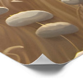 Poster Un mouton dans la nuit étoilée (Coin)