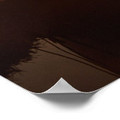 Poster Un Narrowboat sur l'affiche du canal d'Oxford. (Coin)