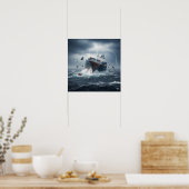 Poster Un naufrage dans une tempête (Cuisine)