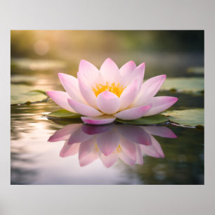 Poster Un nénuphar