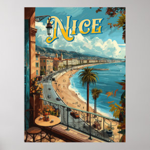 Poster Un Nice Vintage, France