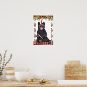 Poster Un Noël très bariolé avec des Pinecones (Cuisine)