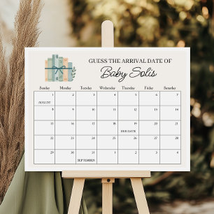 Poster Un nouveau chapitre Calendrier de date prévue pour