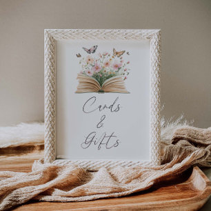 Poster Un Nouveau Chapitre Cartes De Baby shower Et Cadea