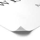 Poster Un nouveau chapitre entrera bientôt en baby shower (Coin)