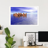 Poster Un nouveau départ (Bureau à domicile)