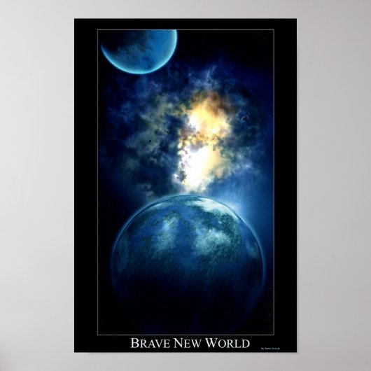 Poster Un nouveau monde courageux (Devant)