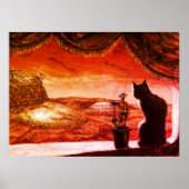 Poster Un nouveau monde entier - Sci-Fi - Chat sur Mars (Devant)