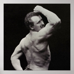 Poster Un nouvel article de StrongMen Eugen Sandow Bodybu