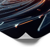 Poster Un noyau lumineux dans l'espace virtuel (Coin)