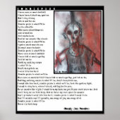 Poster Un Ode à la punk zombie (Devant)