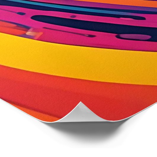 Poster Un oeil dans l'affiche de l'espace de Syber (Coin)