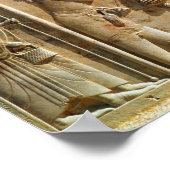 Poster Un officier médian rend hommage au roi Darius (Coin)