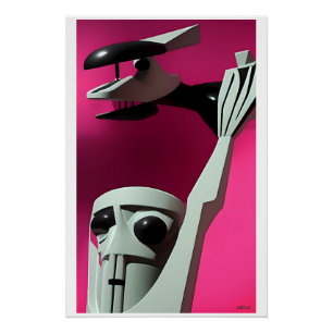 Poster Un oiseau dans la main