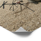 Poster Un opérateur radio de terrain (Coin)