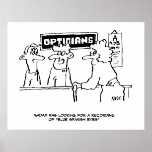 Poster Un optimiste est invité à "Spanish Eyes"