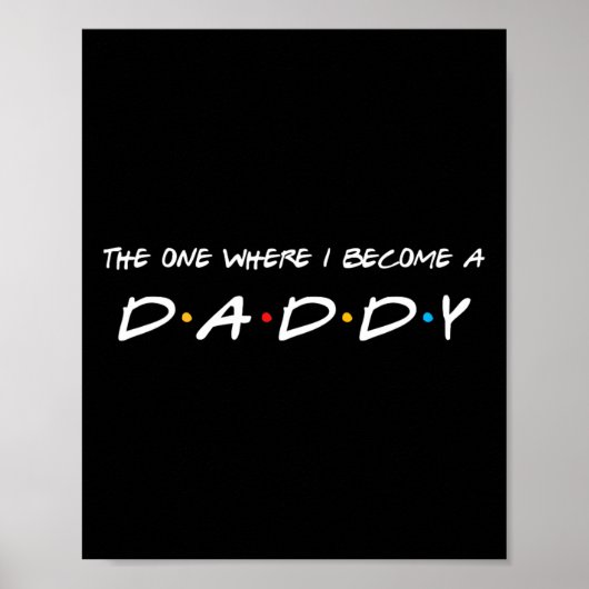 Poster Un où je deviens papa père (Devant)