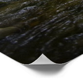 Poster Un paisible ruisseau De Montagne Fumé (Coin)