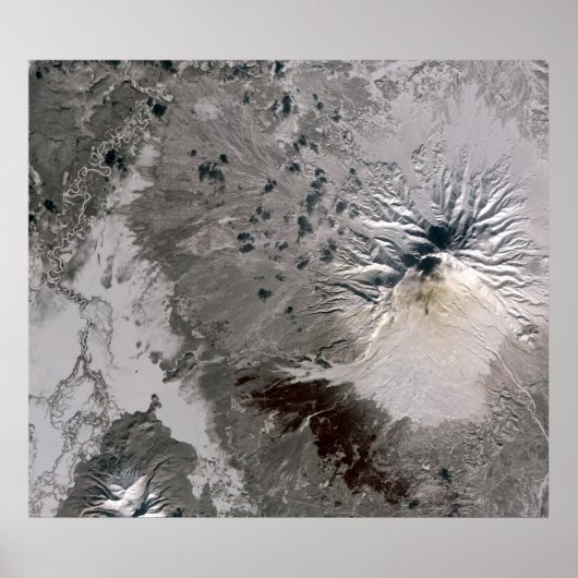 Poster Un panache riche en cendres monte (Devant)