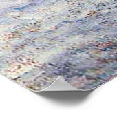 Poster Un panier sur la route couverte de neige (Coin)