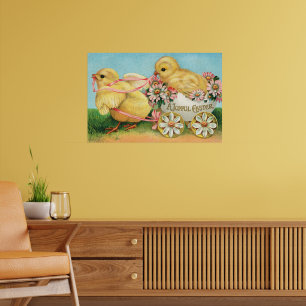 Poster Un Pâques joyeux