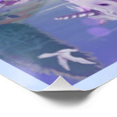 Poster un paradis mauve (Coin)