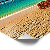 Poster Un paradis tropical. (Coin)