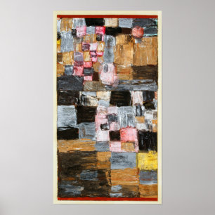 Poster Un parfum de ville Paul Klee