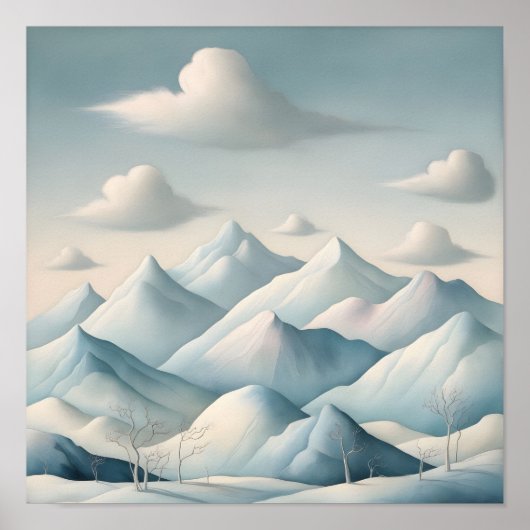 Poster Un pays d'hiver rêvé (Devant)