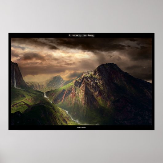 Poster Un Pays Loin (Devant)