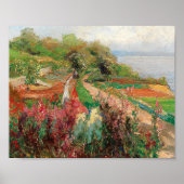 Poster Un Paysage Côtier | Olga Wisinger-Florian (Devant)