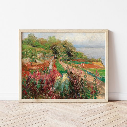 Poster Un Paysage Côtier | Olga Wisinger-Florian