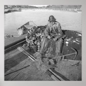 Poster Un pêcheur de Cape Ann, Gloucester 1905 (Devant)